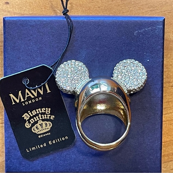 Disney Couture X Mawi Jewelry Designer 
Limited Edition Mickey Mouse Ring - Picture 8 of 15